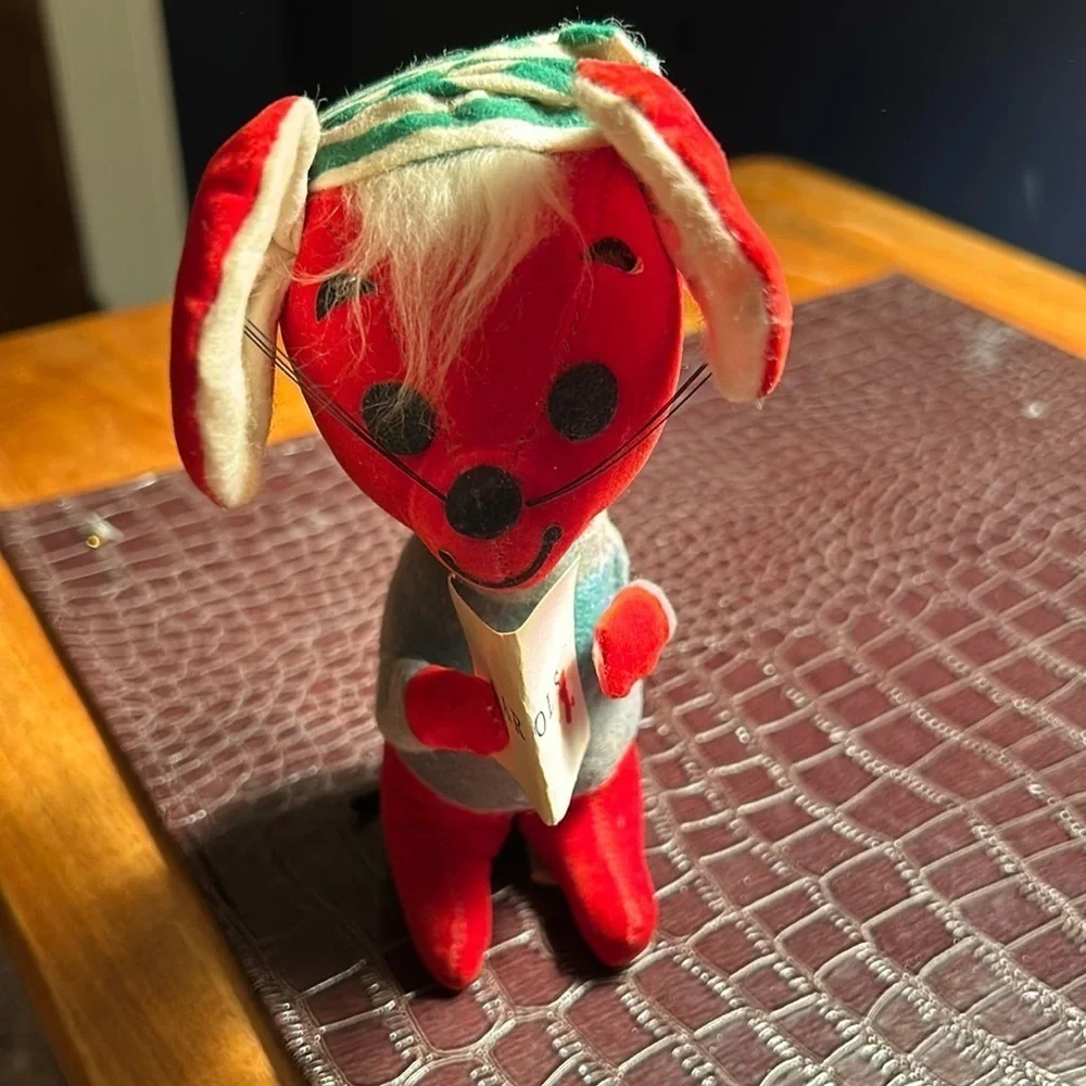 Vintage Dream Pets Christmas Mouse By R Damon Co